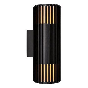 Nordlux - Vanjska zidna svjetiljka ALUDRA 2xE27/15W/230V IP54 crna