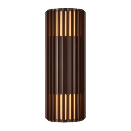 Nordlux - Vanjska zidna svjetiljka ALUDRA 2xE27/15W/230V IP54 smeđa