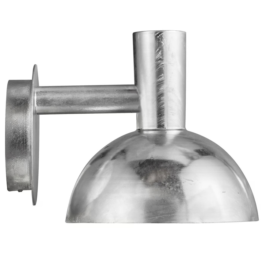 Nordlux - Vanjska zidna svjetiljka ARKI 1xE27/20W/230V IP54 srebrna