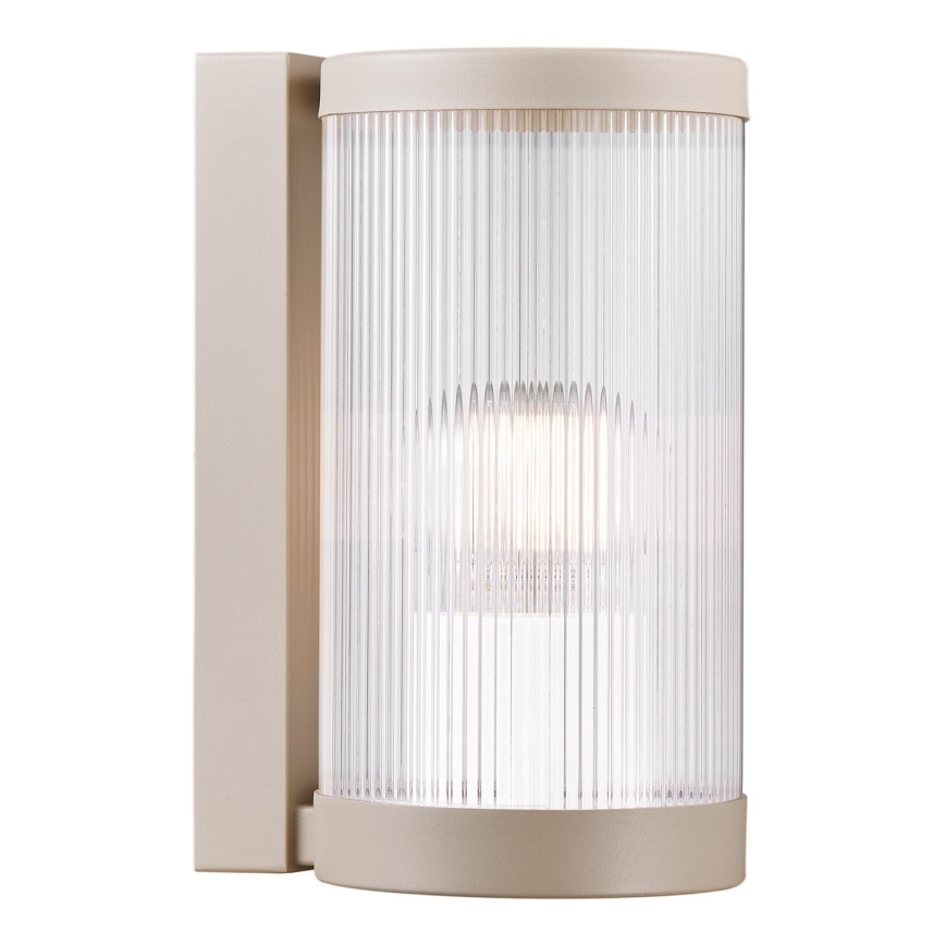 Nordlux - Vanjska zidna svjetiljka COUPAR 1xE27/25W/230V IP54 bež