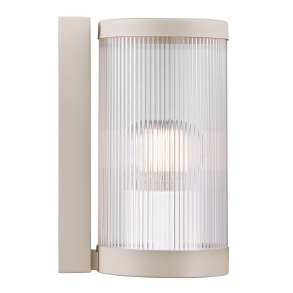Nordlux - Vanjska zidna svjetiljka COUPAR 1xE27/25W/230V IP54 bež