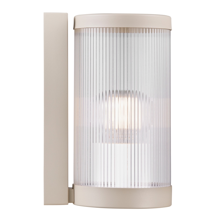 Nordlux - Vanjska zidna svjetiljka COUPAR 1xE27/25W/230V IP54 bež