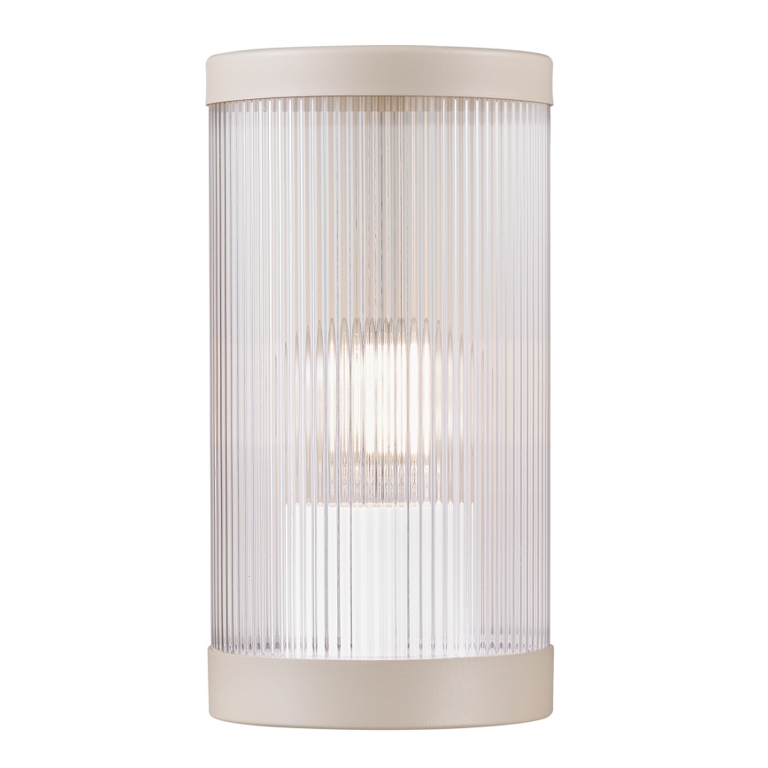 Nordlux - Vanjska zidna svjetiljka COUPAR 1xE27/25W/230V IP54 bež