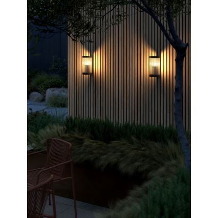Nordlux - Vanjska zidna svjetiljka COUPAR 1xE27/25W/230V IP54 crna