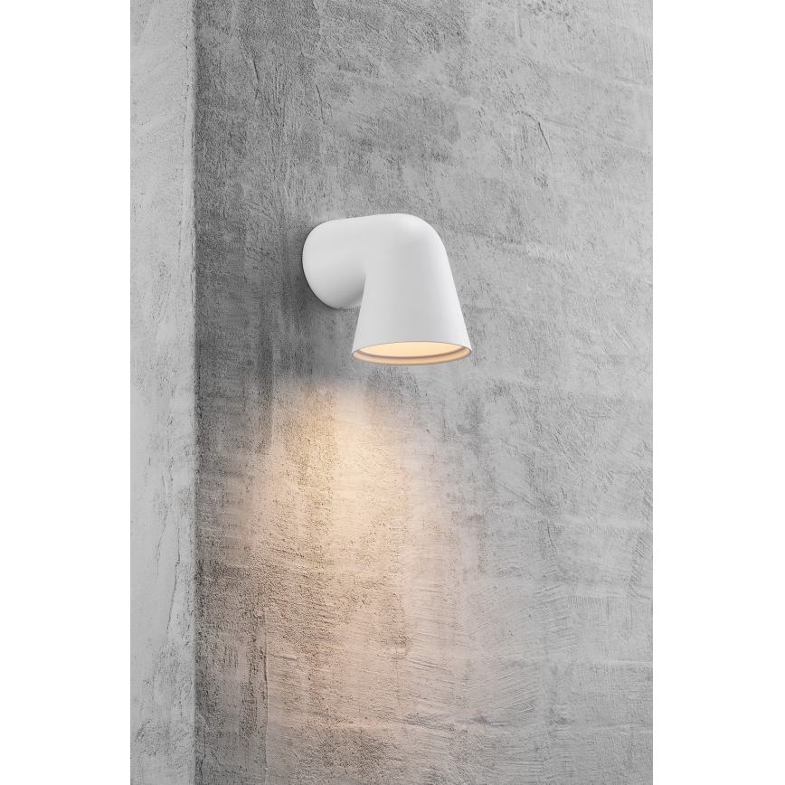 Nordlux - Vanjska zidna svjetiljka FRONT 1xGU10/28W/230V IP44 bijela