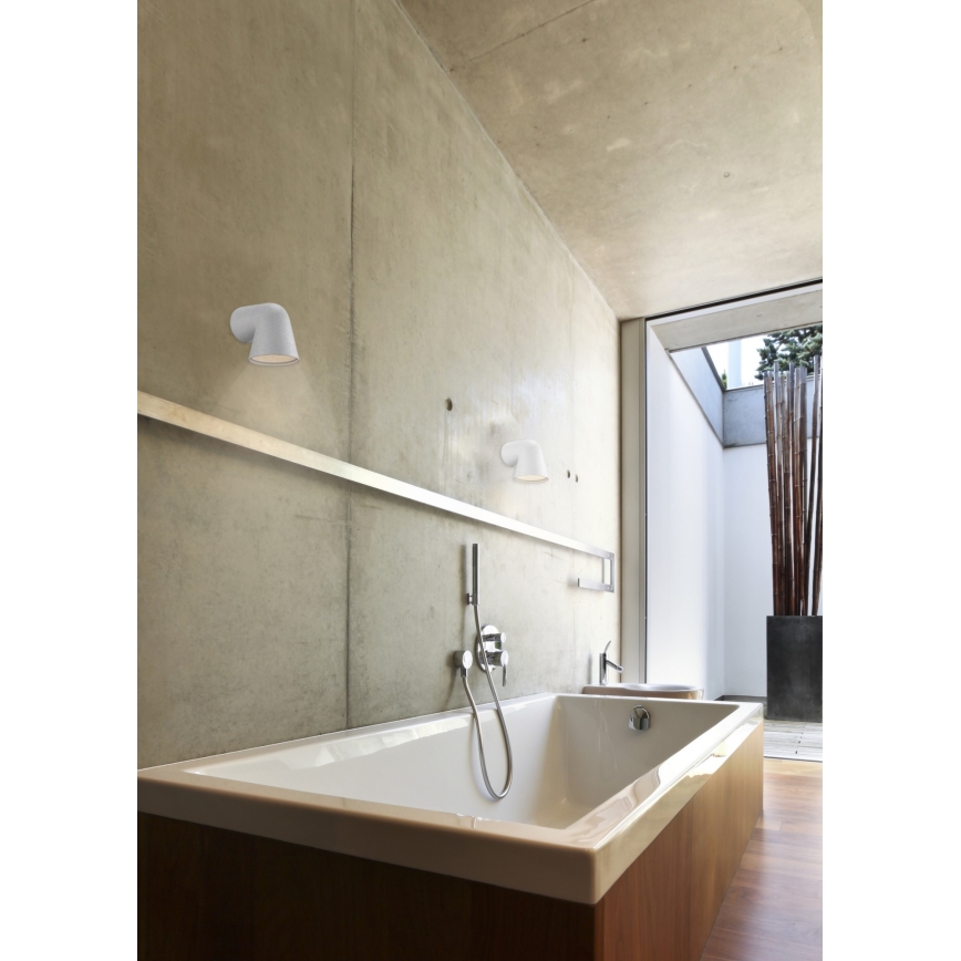 Nordlux - Vanjska zidna svjetiljka FRONT 1xGU10/28W/230V IP44 bijela