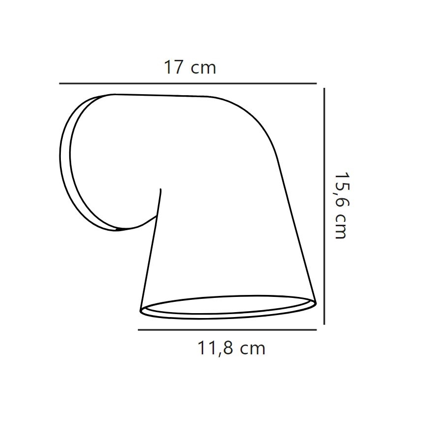 Nordlux - Vanjska zidna svjetiljka FRONT 1xGU10/28W/230V IP44 bijela