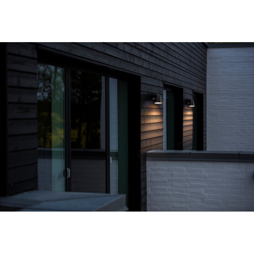 Nordlux - Vanjska zidna svjetiljka FRONT 1xGU10/28W/230V IP44 crna