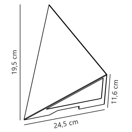 Nordlux - Vanjska zidna svjetiljka KONIT 1xGU10/10W/230V IP44