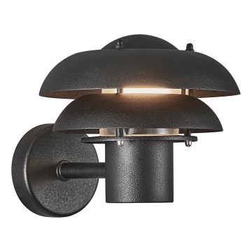 Nordlux - Vanjska zidna svjetiljka KURNOS 1xE14/12W/230V IP54 crna
