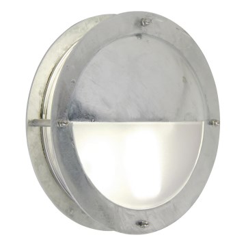 Nordlux - Vanjska zidna svjetiljka MALTA 1xE27/60W/230V IP54 srebrna