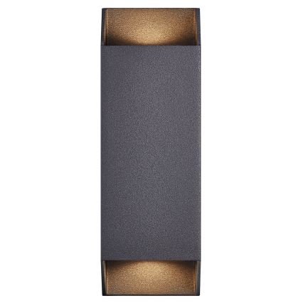 Nordlux - Vanjska zidna svjetiljka NICO 2xGU10/25W/230V IP54 crna