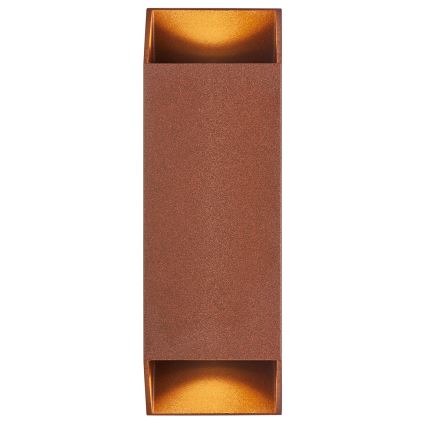 Nordlux - Vanjska zidna svjetiljka NICO 2xGU10/25W/230V IP54 smeđa