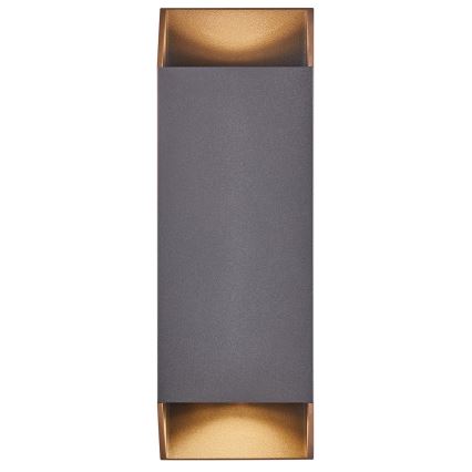 Nordlux - Vanjska zidna svjetiljka NICO 2xGU10/35W/230V IP54 antracit