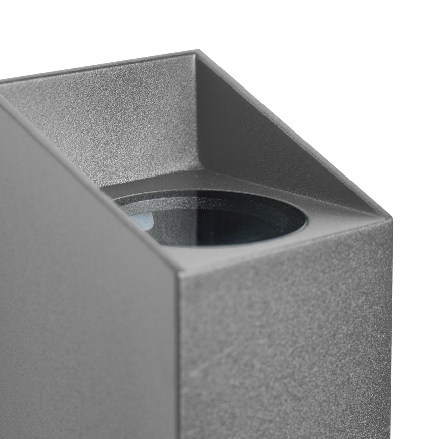 Nordlux - Vanjska zidna svjetiljka NICO 2xGU10/35W/230V IP54 antracit