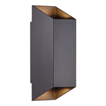 Nordlux - Vanjska zidna svjetiljka NICO 2xGU10/35W/230V IP54 crna