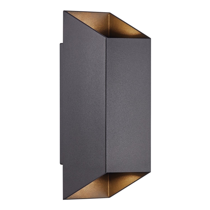 Nordlux - Vanjska zidna svjetiljka NICO 2xGU10/35W/230V IP54 crna