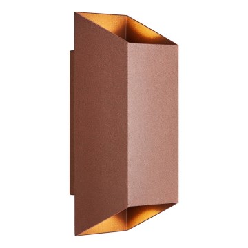 Nordlux - Vanjska zidna svjetiljka NICO 2xGU10/35W/230V IP54 smeđa