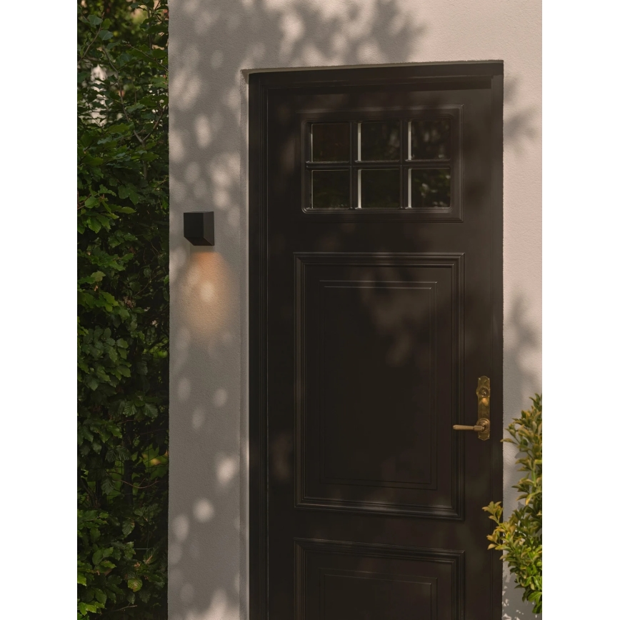 Nordlux - Vanjska zidna svjetiljka NIKO 1xGU10/25W/230V IP54 crna