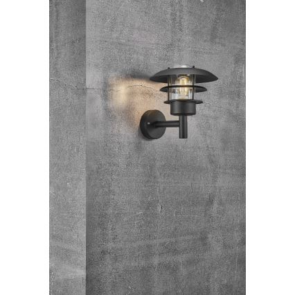 Nordlux - Vanjska zidna svjetiljka NOIR 1xE27/60W/230V IP44