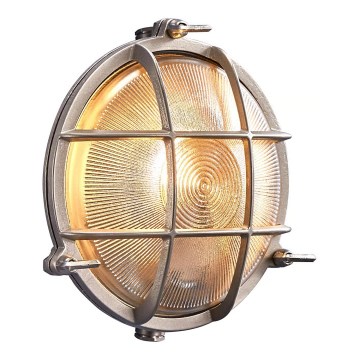 Nordlux - Vanjska zidna svjetiljka POLPERRO 1xE27/12,5W/230V IP64 siva