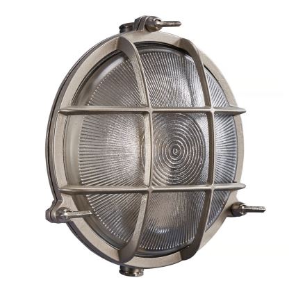 Nordlux - Vanjska zidna svjetiljka POLPERRO 1xE27/12,5W/230V IP64 siva