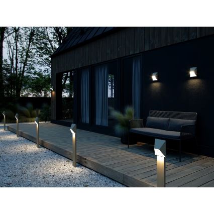 Nordlux - Vanjska zidna svjetiljka PONTIO 1xGU10/25W/230V krem
