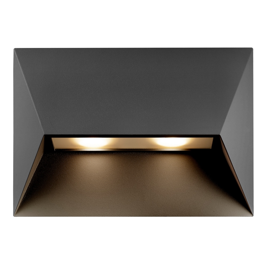 Nordlux - Vanjska zidna svjetiljka PONTIO 2xGU10/25W/230V IP54
