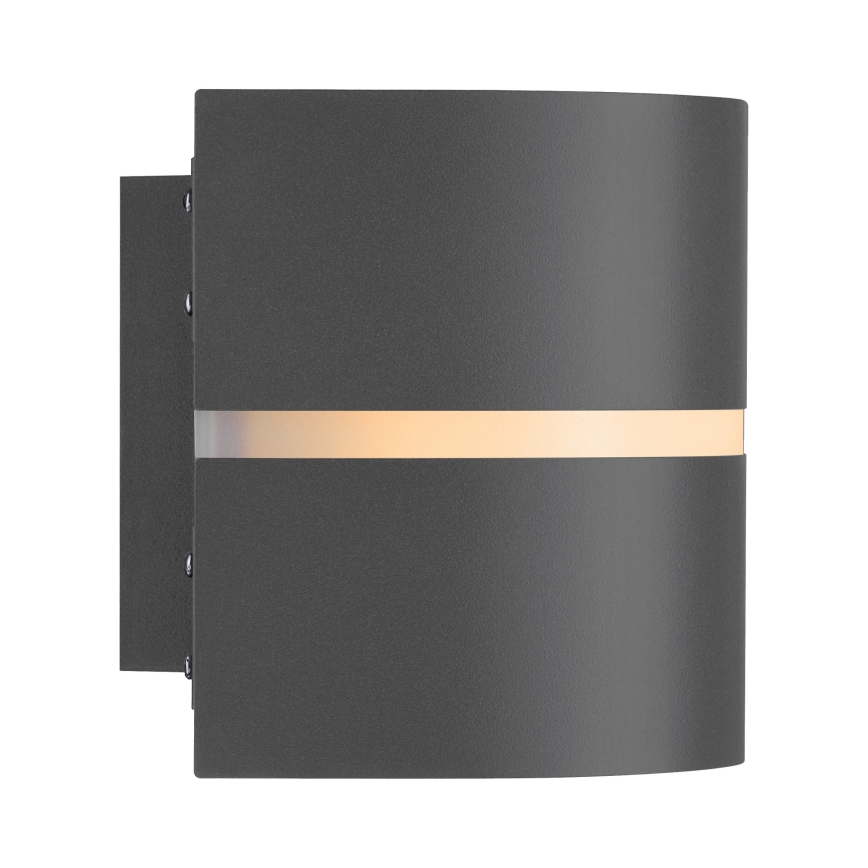 Nordlux - Vanjska zidna svjetiljka SIBELIS 1xE27/10W/230V IP44 antracit