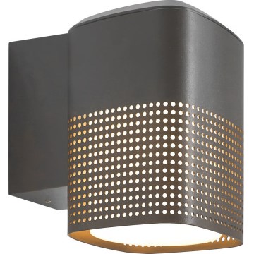 Nordlux - Vanjska zidna svjetiljka SIDARA 1xE27/15W/230V IP54 antracitna