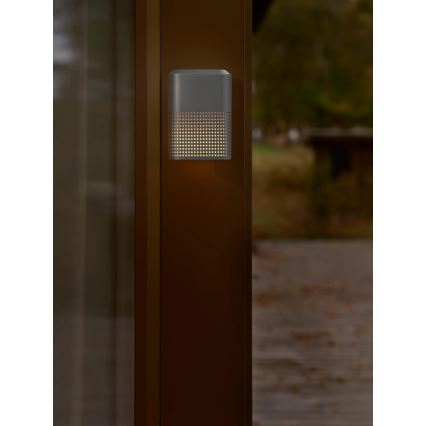 Nordlux - Vanjska zidna svjetiljka SIDARA 1xE27/15W/230V IP54 antracitna