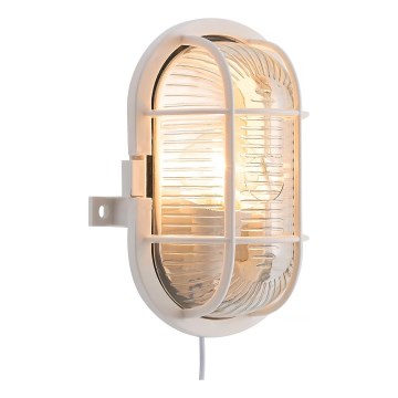 Nordlux - Vanjska zidna svjetiljka SKOTLAMPE 1xE27/60W/230V IP44 bijela