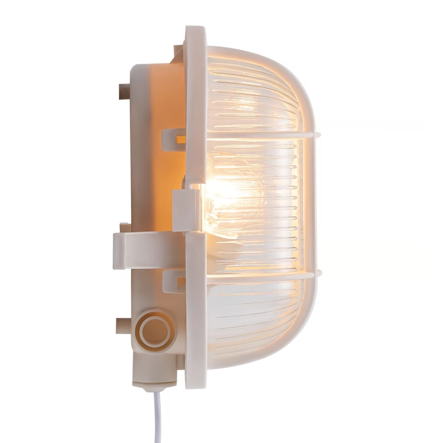 Nordlux - Vanjska zidna svjetiljka SKOTLAMPE 1xE27/60W/230V IP44 bijela