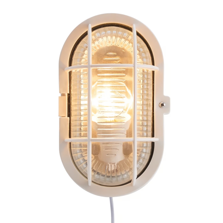 Nordlux - Vanjska zidna svjetiljka SKOTLAMPE 1xE27/60W/230V IP44 bijela