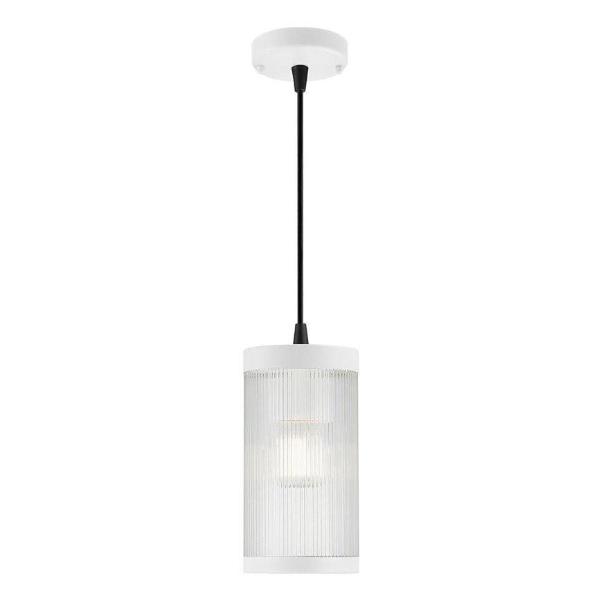 Nordlux - Vanjski luster na sajli COUPAR 1xE27/25W/230V IP33 bijela