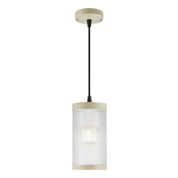 Nordlux - Vanjski luster na sajli COUPAR 1xE27/25W/230V IP33 krem