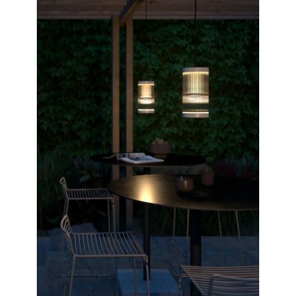 Nordlux - Vanjski luster na sajli COUPAR 1xE27/25W/230V IP33 krem