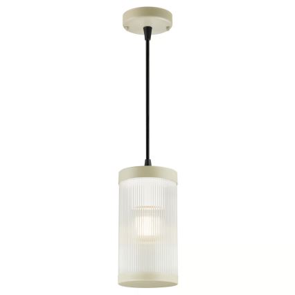 Nordlux - Vanjski luster na sajli COUPAR 1xE27/25W/230V IP33 krem