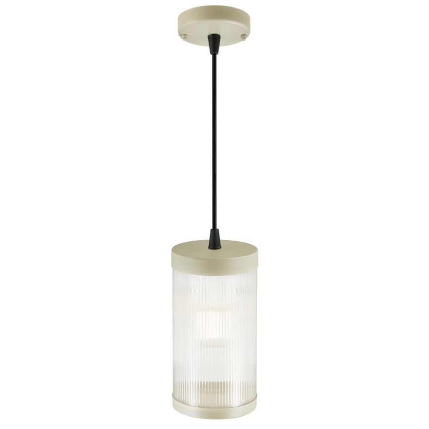 Nordlux - Vanjski luster na sajli COUPAR 1xE27/25W/230V IP33 krem
