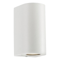 Nordlux - Vanjsko zidno svjetlo CANTO 2xGU10/28W/230V IP44 bijela