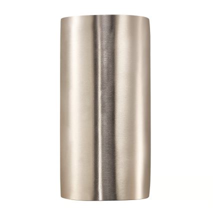 Nordlux - Vanjsko zidno svjetlo CANTO 2xGU10/28W/230V IP44 nehrđajući čelik