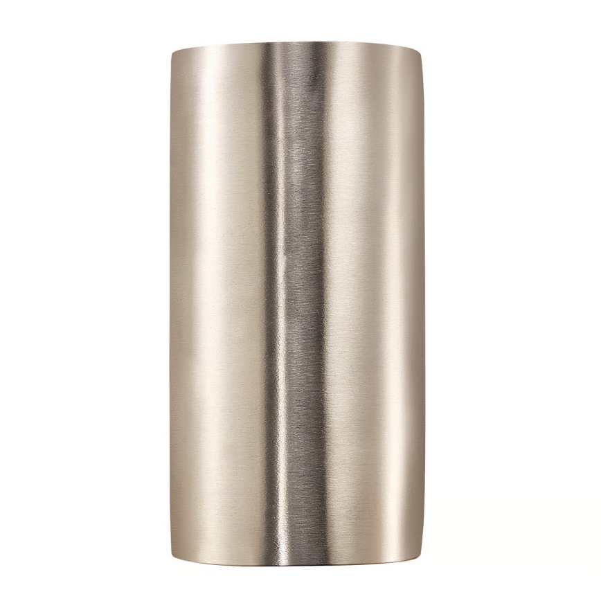 Nordlux - Vanjsko zidno svjetlo CANTO 2xGU10/28W/230V IP44 nehrđajući čelik