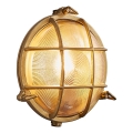 Nordlux - Vanjsko zidno svjetlo POLPERRO 1xE27/12,5W/230V IP64 mesing