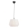 Nordlux - Viseća svjetiljka na sajli DICTE 1xE27/60W/230V Ø 40 cm bijela