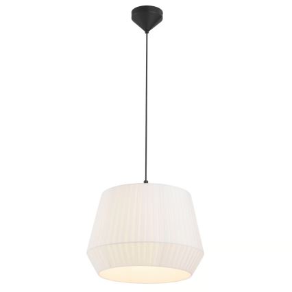 Nordlux - Viseća svjetiljka na sajli DICTE 1xE27/60W/230V Ø 40 cm bijela