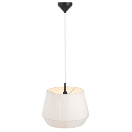 Nordlux - Viseća svjetiljka na sajli DICTE 1xE27/60W/230V Ø 40 cm bijela