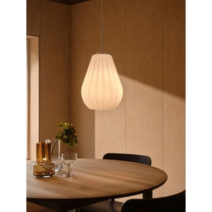 Nordlux - Viseća svjetiljka SALLINO na kabelu, 1xE27/15W/230V, promjer 24 cm, bijela