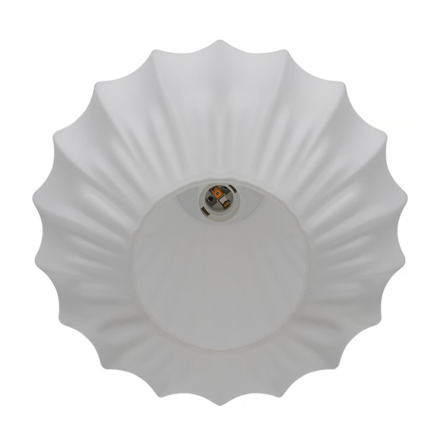 Nordlux - Viseća svjetiljka SALLINO na kabelu, 1xE27/15W/230V, promjer 24 cm, bijela