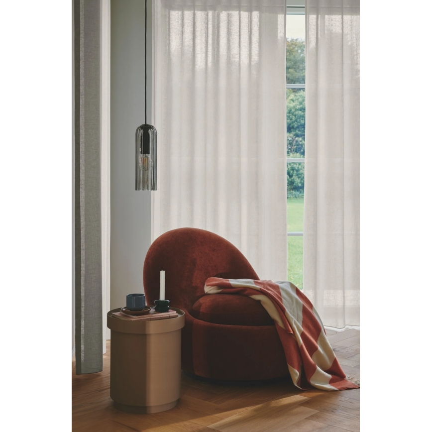 Nordlux - Viseći luster MIELLA na kabelu 1xE27/25W/230V u zadimljenoj boji