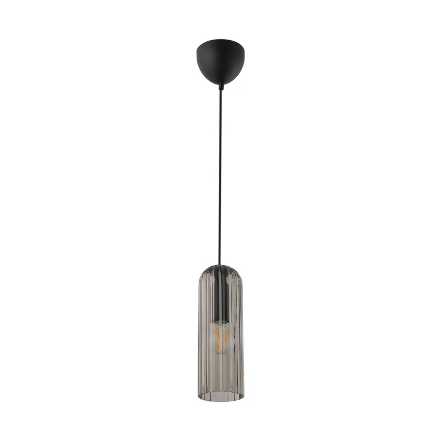 Nordlux - Viseći luster MIELLA na kabelu 1xE27/25W/230V u zadimljenoj boji